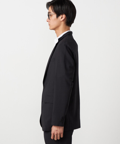 COMME CA ISM（コムサイズム）の「【セットアップ対応】【ウォッシャブル】リネンライクポリエステル テーラードジャケット（テーラードジャケット・メンズ・カーキ/ブラック/ネイビー・SMALL/LARGE/MEDIUM）」の22枚目の写真