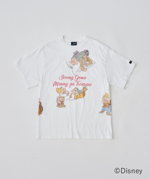 ADAM PATEK（アダムパテック）の「【ADAMPATEK/アダムパテック】Snow White and the Seven Dwarfs multiT 白雪姫プリントTEE（Tシャツ/カットソー・レディース・ホワイト/ブラック・1/2）」の7枚目の写真