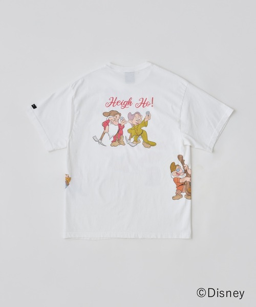 ADAM PATEK（アダムパテック）の「【ADAMPATEK/アダムパテック】Snow White and the Seven Dwarfs multiT 白雪姫プリントTEE（Tシャツ/カットソー・レディース・ホワイト/ブラック・1/2）」の8枚目の写真