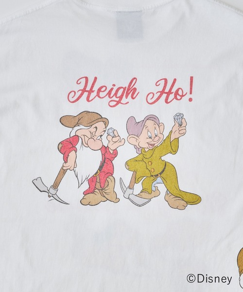 ADAM PATEK（アダムパテック）の「【ADAMPATEK/アダムパテック】Snow White and the Seven Dwarfs multiT 白雪姫プリントTEE（Tシャツ/カットソー・レディース・ホワイト/ブラック・1/2）」の10枚目の写真