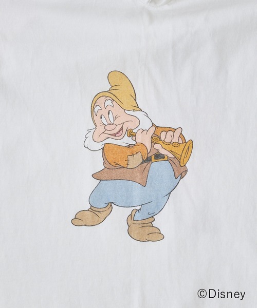 ADAM PATEK（アダムパテック）の「【ADAMPATEK/アダムパテック】Snow White and the Seven Dwarfs multiT 白雪姫プリントTEE（Tシャツ/カットソー・レディース・ホワイト/ブラック・1/2）」の12枚目の写真