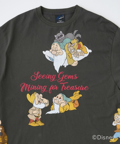 ADAM PATEK（アダムパテック）の「【ADAMPATEK/アダムパテック】Snow White and the Seven Dwarfs multiT 白雪姫プリントTEE（Tシャツ/カットソー・レディース・ホワイト/ブラック・1/2）」の15枚目の写真