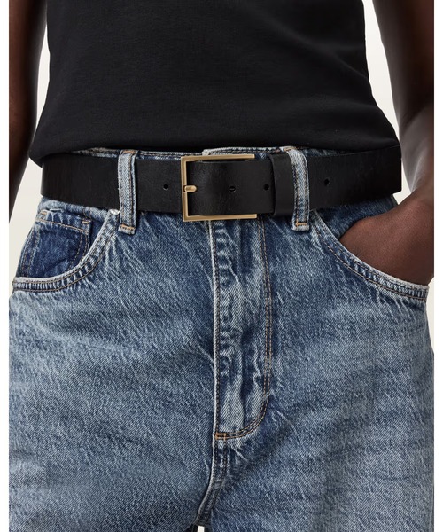 ALLSAINTS（オールセインツ）の「ETTA LEATHER BELT | ETTA レザー ベルト（ベルト・レディース・ブラック・XS/S/M）」の5枚目の写真