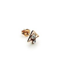 CARROLL キャロル カットストーン&トライアングルキャッチピアス