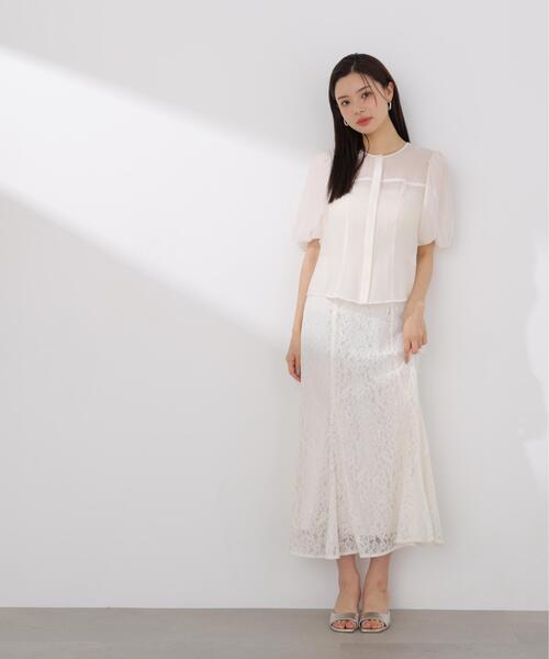 PROPORTION BODY DRESSING（プロポーションボディドレッシング）の「バルーンスリーブレディブラウス / 1216110408（シャツ/ブラウス・レディース・ピンク/ホワイト系その他・FREE）」の7枚目の写真