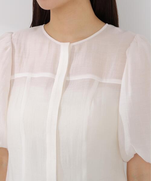 PROPORTION BODY DRESSING（プロポーションボディドレッシング）の「バルーンスリーブレディブラウス / 1216110408（シャツ/ブラウス・レディース・ピンク/ホワイト系その他・FREE）」の14枚目の写真
