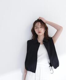 NATURAL BEAUTY BASIC | ステンカラードロストジレ(ベスト)