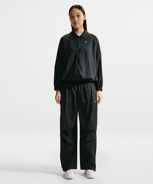 NIKE（ナイキ）の「ナイキ スポーツウェア ウィメンズ ミッドライズ 軽量 UV パンツ / Nike Sportswear Women's Mid-Rise Lightweight UV Pants IO3377-010 Black（その他パンツ・レディース・ブラック・XS/L/M/S/XL）」の5枚目の写真