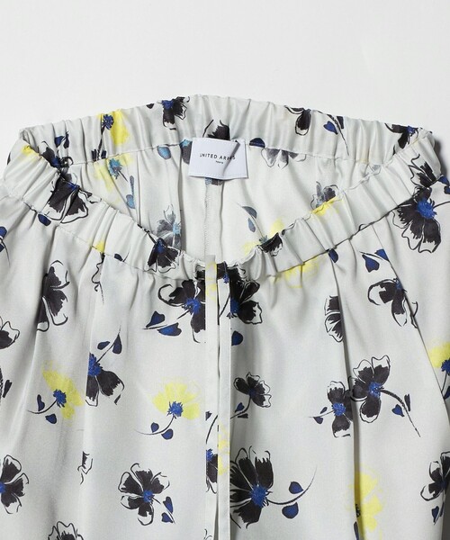 UNITED ARROWS（ユナイテッドアローズ）の「フラワー プリント パンツ ‐ウォッシャブル‐（その他パンツ・レディース・オフホワイト/ネイビー・38/36）」の12枚目の写真