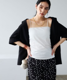 CROSS FUNCTION（クロスファンクション）の「《接触冷感》エブ楽 カップ付きキャミソール【CROSS FUNCTION/クロスファンクション】（キャミソール）」