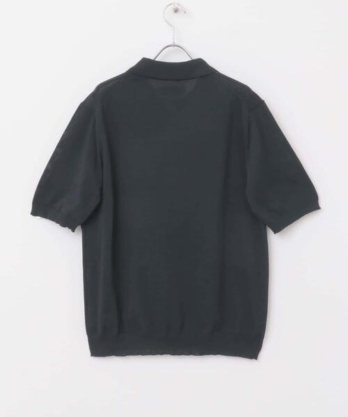 URBAN RESEARCH ROSSO MEN(アーバンリサーチロッソメン)の「『UR TECH』AIRDRY半袖ニットポロ(ポロシャツ・メンズ・ネイビー/ライトグレー/チャコールグレー/カーキ・MEDIUM/LARGE/X-LARGE)」の18枚目の写真