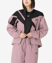 Reebok(���[�{�b�N)�̃A�C�R�� �I�[�v���w�� �g���b�N�g�b�v / WOMEN'S ICON OPEN HEM TRACKTOP(���̑��A�E�^�[)