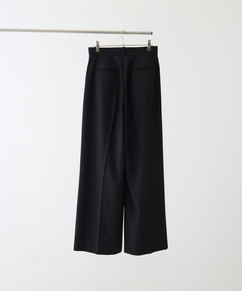 KEY TIMEZ（キータイムズ）の「[KEY TIMEZ]SUPER140ウォッシャブルウールワイドパンツ（その他パンツ・レディース・グレー/ネイビー・2/3/1）」の18枚目の写真