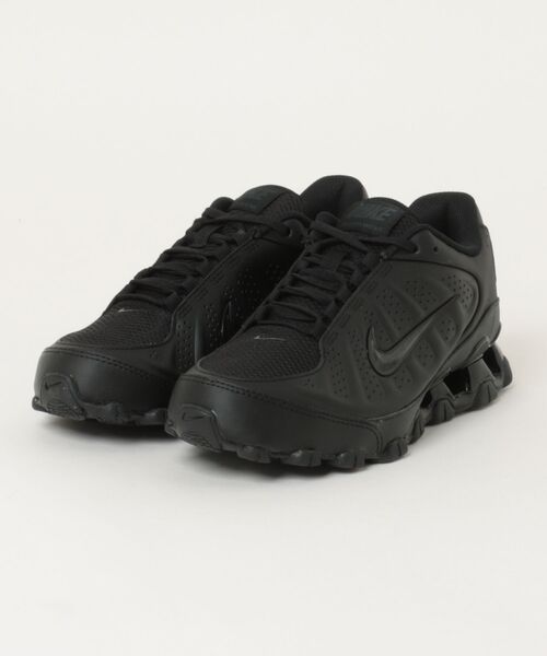 NIKE(ナイキ)の「NIKE ナイキ W REAX 8 NSW SL レディーススニーカー トレーニングシューズ(ウィメンズリアックス8NSWSL)(スニーカー・レディース・ホワイト×ピンク/ブラック×ブラック/ホワイト・23.0cm/23.5cm/24.0cm/24.5cm/25.0cm)」の1枚目の写真