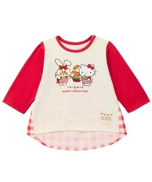 SWIMMER×サンリオキャラクターズ　バック切替えプリント長袖Ｔシャツ