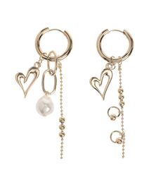 EMODA（エモダ）の「ミックスチェーンフープピアス（ピアス（両耳用））」