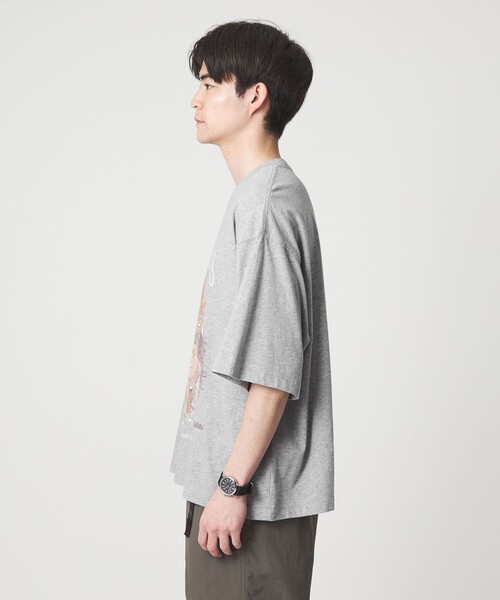 セール】【WEB限定】＜GLR or＞キャット プリント 半袖 Tシャツ（T