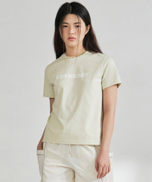 ウーマンレギュラーフィットクーパー ロゴTシャツ ライトグリーン