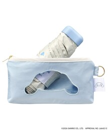 Wpc.（ダブリュピーシー）の「Wpc./ダブリュピーシー 【晴雨兼用 】サンリオキャラクターズ×Wpc. 遮光キャラフレンズ ミニ 日傘 折りたたみ（折りたたみ傘）」