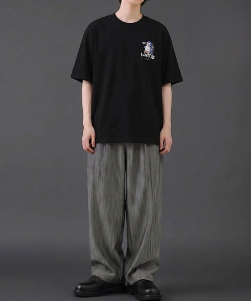 revertical(リバーティカル)の「ペンギンバックプリント半袖Tシャツ/ワンポイント&グラフィックT ルーズフィット(Tシャツ/カットソー・メンズ・ホワイト/ブラック/ミント・LARGE/MEDIUM)」の20枚目の写真