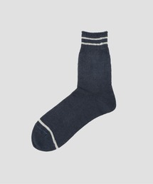 MARGARET HOWELL(�}�[�K���b�g�n�E�G��)��LINEN RIB STRIPE SOCK(�\�b�N�X/�C��)