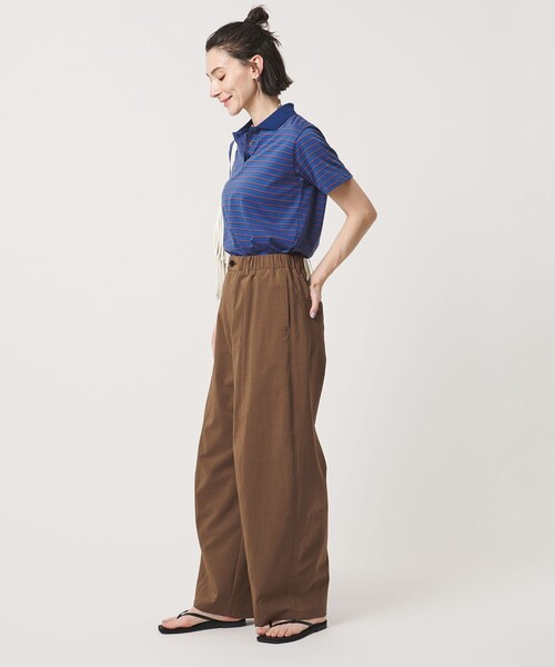 BEAUTY&YOUTH UNITED ARROWS(ビューティーアンドユースユナイテッドアローズ)の「バックゴム カーブパンツ UVカット 防シワ ウォッシャブル(その他パンツ・レディース・ブラック/ブラウン・XS/S/M)」の7枚目の写真