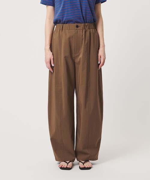 BEAUTY&YOUTH UNITED ARROWS(ビューティーアンドユースユナイテッドアローズ)の「バックゴム カーブパンツ UVカット 防シワ ウォッシャブル(その他パンツ・レディース・ブラック/ブラウン・XS/S/M)」の9枚目の写真