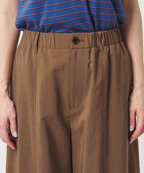 BEAUTY&YOUTH UNITED ARROWS(ビューティーアンドユースユナイテッドアローズ)の「バックゴム カーブパンツ UVカット 防シワ ウォッシャブル(その他パンツ・レディース・ブラック/ブラウン・XS/S/M)」の12枚目の写真