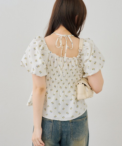 Another Branch olive des olive(アナザーブランチオリーブデオリーブ)の「2WAYシャーリングパフ袖ブラウス(シャツ/ブラウス・レディース・チェック/ドット/その他11・FREE)」の20枚目の写真