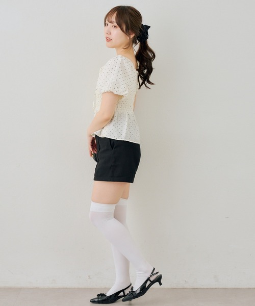 Another Branch olive des olive(アナザーブランチオリーブデオリーブ)の「2WAYシャーリングパフ袖ブラウス(シャツ/ブラウス・レディース・チェック/ドット/その他11・FREE)」の15枚目の写真