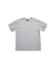 EVD イージーロゴハーフTシャツ（メランジグレー）