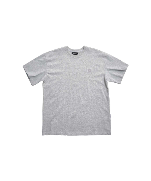 999HUMANITY(999ヒューマニティ)の「EVD イージーロゴハーフTシャツ(メランジグレー)(Tシャツ/カットソー・レディース・その他・OS/1(S)/2(M)/3(L)/0(XS)/4(XL))」の1枚目の写真