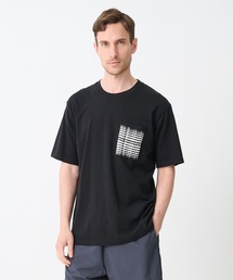 【White Mountaineering / ホワイトマウンテニアリング】MULTI LOGO POCKET T-SHIRT