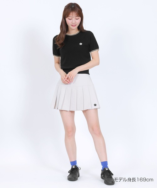 MARY QUANT(マリークワント)の「ラインニット プルオーバー(Tシャツ/カットソー・レディース・ブラック/レッド/ホワイト/グレー・M)」の10枚目の写真