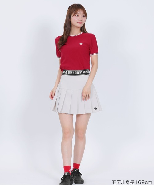MARY QUANT(マリークワント)の「ラインニット プルオーバー(Tシャツ/カットソー・レディース・ブラック/レッド/ホワイト/グレー・M)」の21枚目の写真