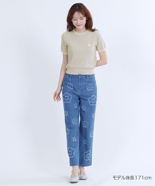 MARY QUANT(マリークワント)の「ラインニット プルオーバー(Tシャツ/カットソー・レディース・ブラック/レッド/ホワイト/グレー・M)」の15枚目の写真