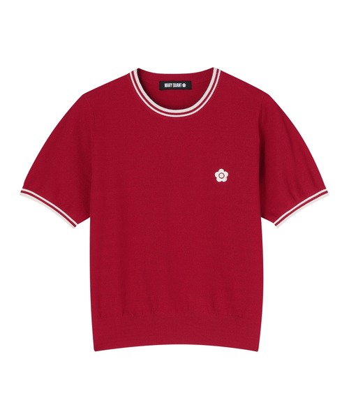 MARY QUANT(マリークワント)の「ラインニット プルオーバー(Tシャツ/カットソー・レディース・ブラック/レッド/ホワイト/グレー・M)」の18枚目の写真