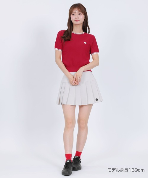 MARY QUANT(マリークワント)の「ラインニット プルオーバー(Tシャツ/カットソー・レディース・ブラック/レッド/ホワイト/グレー・M)」の20枚目の写真