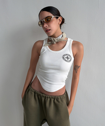 PUNCH DRUNK PARTIES（パンチドランクパーティーズ）の「SHG Logo Variation Sleeveless (WHITE)（Tシャツ/カットソー）」