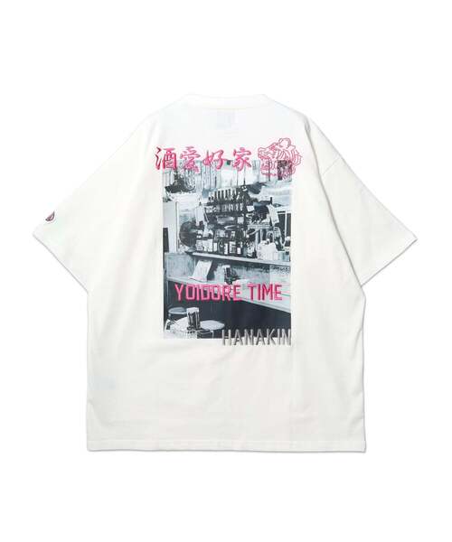 Import & Select(インポートアンドセレクト)の「【YOIDORE】 四六時中酒 フォトプリントTEE(Tシャツ/カットソー・メンズ・ネイビー/ホワイト/ブラック・2/3)」の2枚目の写真