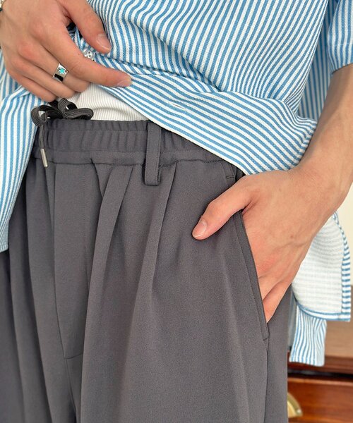 CPCM（シーピーシーエム）の「ジョーゼットニータックワイドパンツ（その他パンツ・メンズ・ブラウン/グリーン/ブラック/チャコールグレー・MEDIUM/LARGE）」の20枚目の写真