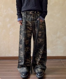 WESTBOY | Y2K カモフラージュ ワイドカーゴパンツ WO26S13PT02(カーゴパンツ)
