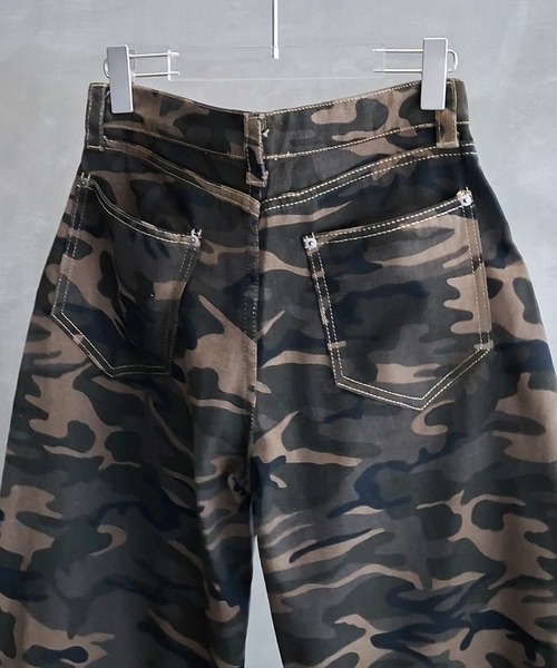 WESTBOY(ウエストボーイ)の「Y2K カモフラージュ ワイドカーゴパンツ WO26S13PT02(カーゴパンツ・メンズ・カモフラージュ・M/L)」の15枚目の写真