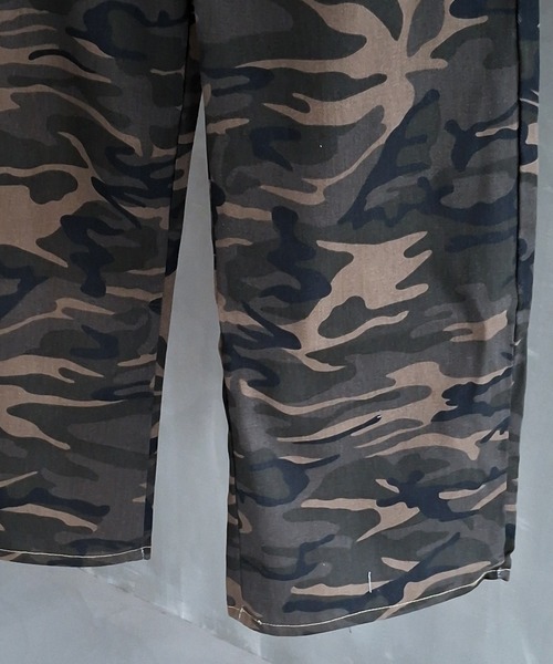 WESTBOY(ウエストボーイ)の「Y2K カモフラージュ ワイドカーゴパンツ WO26S13PT02(カーゴパンツ・メンズ・カモフラージュ・M/L)」の16枚目の写真