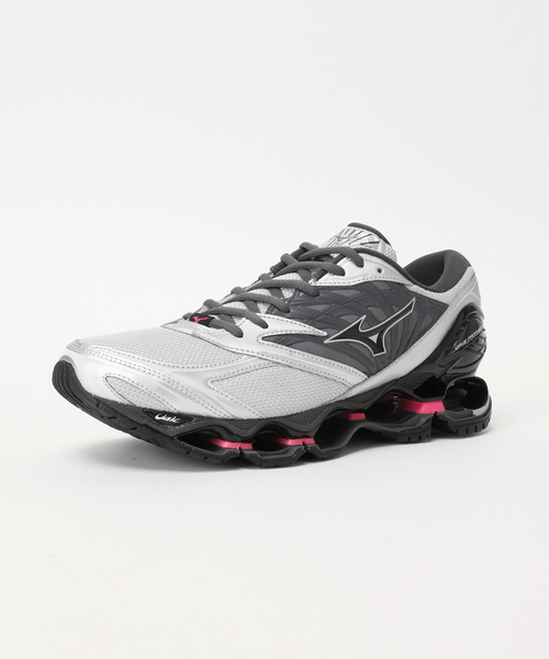 MIZUNO(ミズノ )の「【日本国内限定カラー】MIZUNO WAVE PROPHECY LS D1GA3337-08(スニーカー・メンズ・シルバー・23.5cm/24.5cm/26.5cm/25cm/24cm)」の2枚目の写真