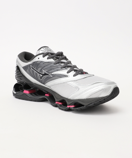 MIZUNO(ミズノ )の「【日本国内限定カラー】MIZUNO WAVE PROPHECY LS D1GA3337-08(スニーカー・メンズ・シルバー・23.5cm/24.5cm/26.5cm/25cm/24cm)」の4枚目の写真