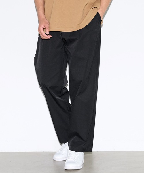 coca(coca)(コカ)の「ツイルワンタックテーパードパンツ(その他パンツ・メンズ・ベージュ/ブラック・L/M/XL)」の2枚目の写真
