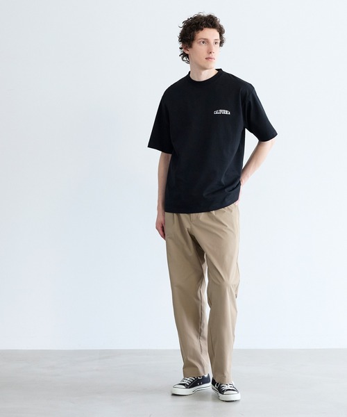coca(coca)(コカ)の「ツイルワンタックテーパードパンツ(その他パンツ・メンズ・ベージュ/ブラック・L/M/XL)」の4枚目の写真