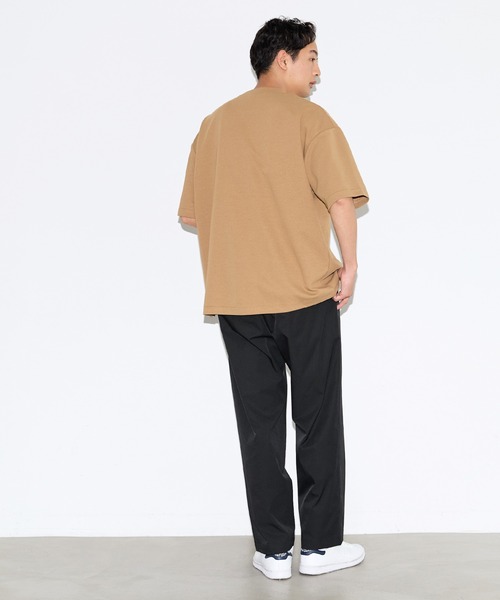 coca(coca)(コカ)の「ツイルワンタックテーパードパンツ(その他パンツ・メンズ・ベージュ/ブラック・L/M/XL)」の9枚目の写真