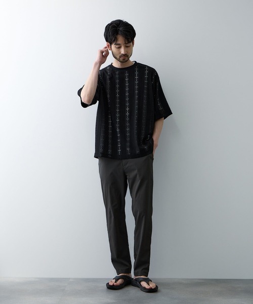 Mac-House(マックハウス)の「REALSTANDARD マイラク エアーアンクルパンツ(その他パンツ・メンズ・ネイビー/チャコールグレー/ブラック/カーキ・S/M/L/XL)」の19枚目の写真